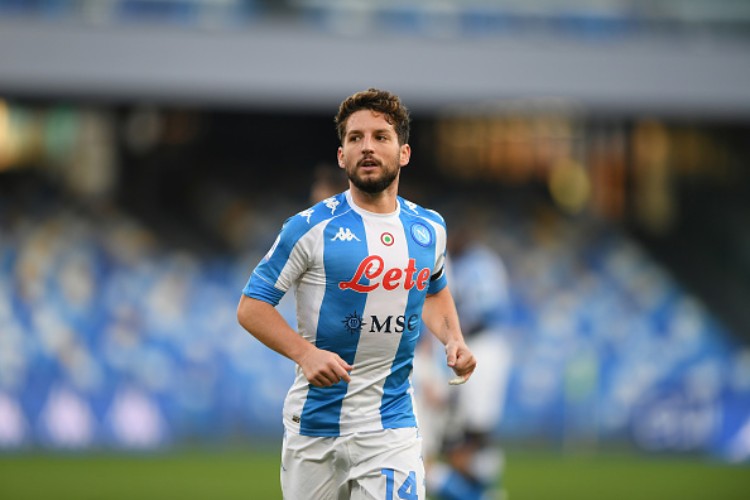 dries mertens infortunio caviglia sinistra belgio napoli