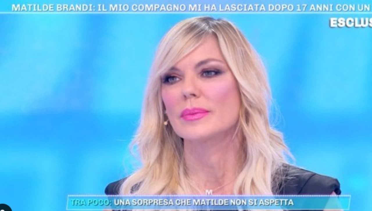 Matilde Brandi da Barbara d'Urso