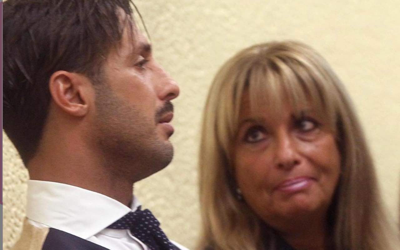 Fabrizio Corona e la madre