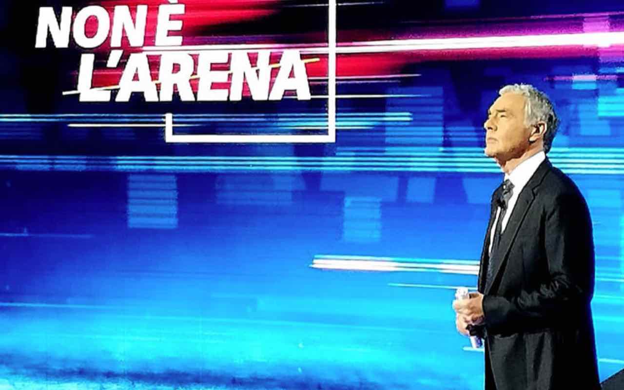 Scontro da Giletti, Non è l'Arena