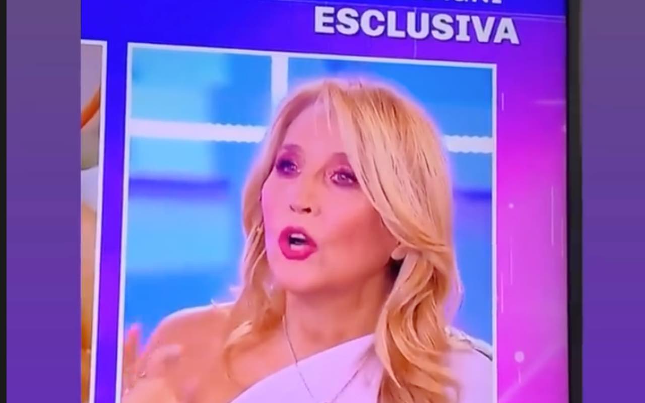 Jo Squillo da Barbara D'Urso