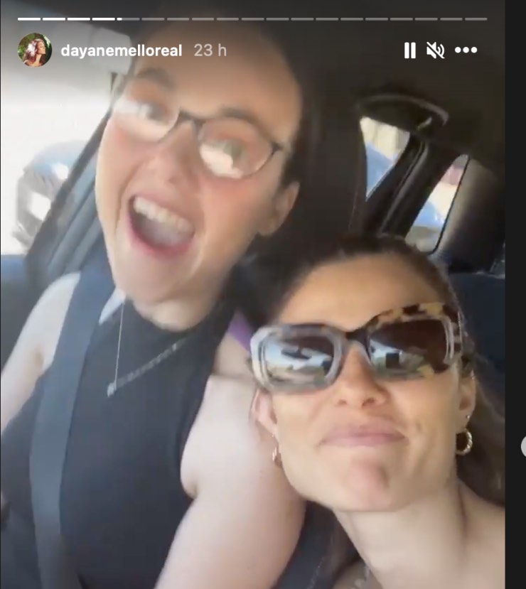 Dayane Mello e Rosalinda