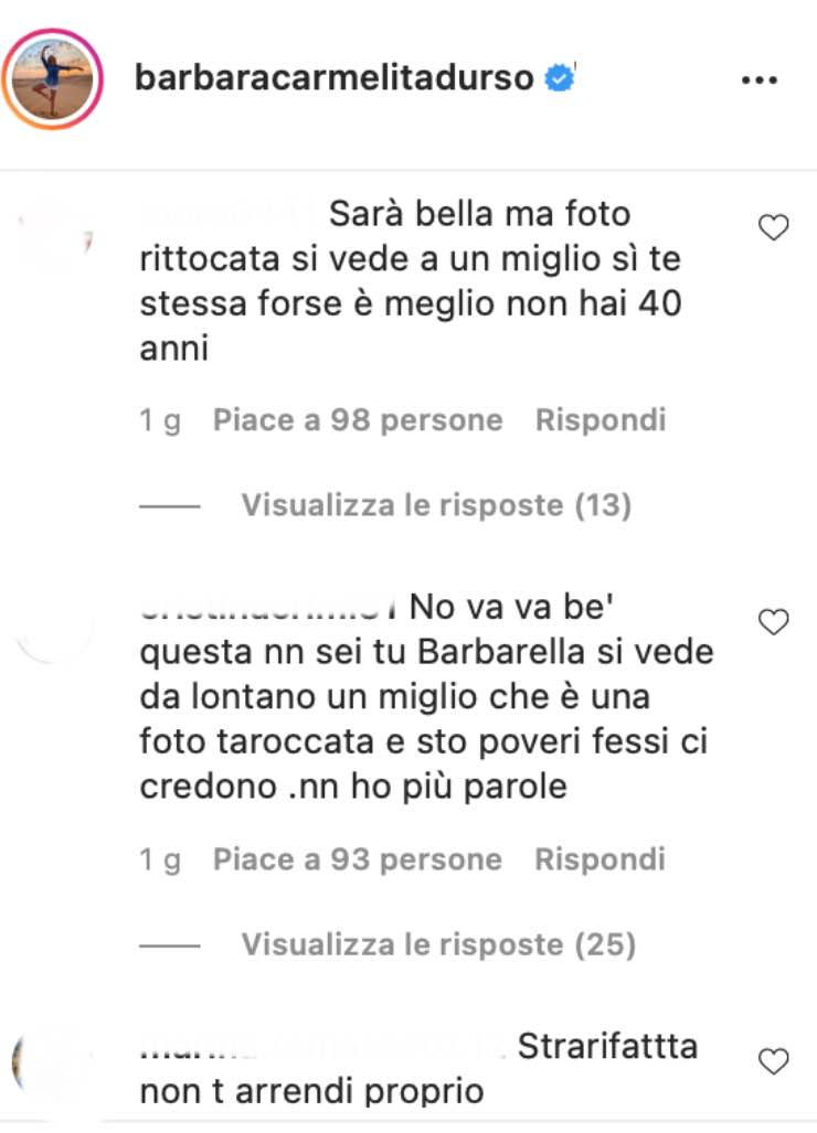 Commenti per Barbara D'Urso