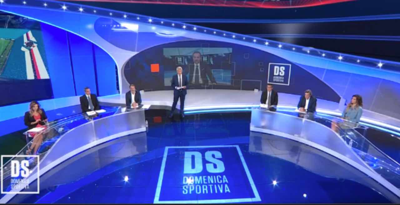 Domenica sportiva, studi Rai
