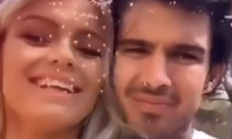Mercedesz Henger e Lucas Peracchi