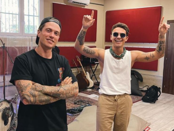 Benji Fede Benjamin Mascolo Federico Rossi amicizia