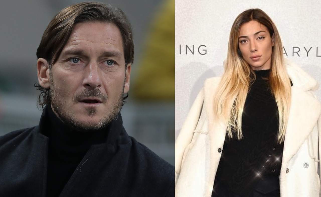 Soleil Sorge e Francesco Totti