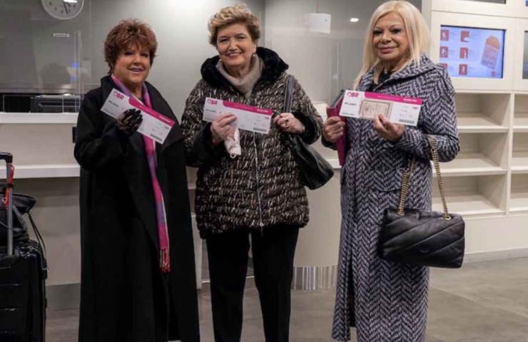 Orietta Berti, Mara Maionchi e Sandra Milo in Quelle brave ragazze