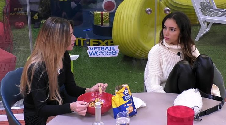 Soleil e Jessica (Screenshot gfvip)