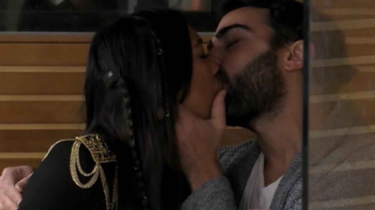 Gianmaria Antinolfi e Federica Calemme (Screenshot GF Vip)