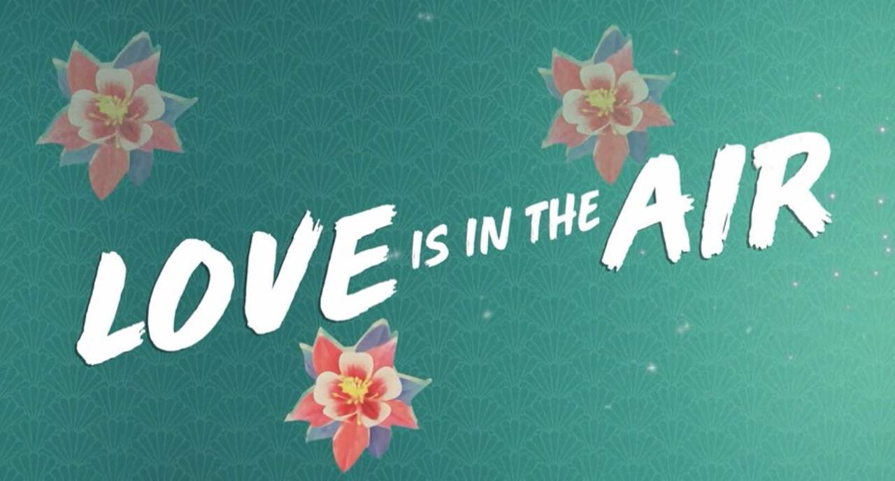 Love is in the air logo 1280