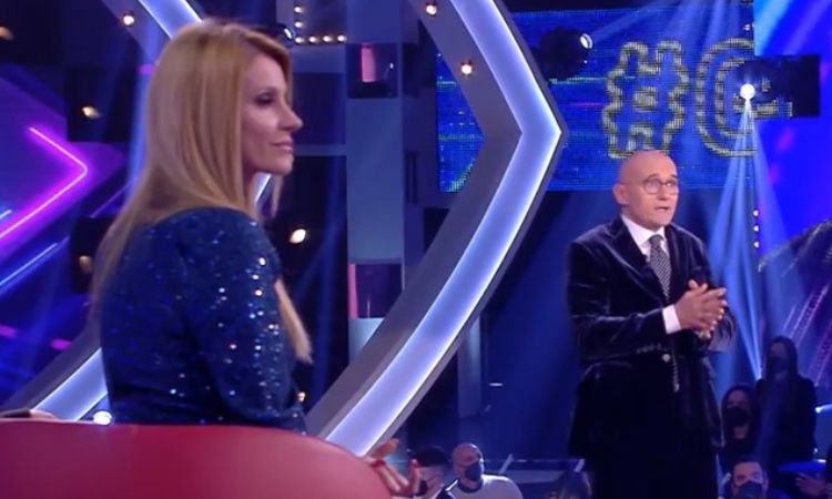 Alfonso Signorini e Adriana Volpe