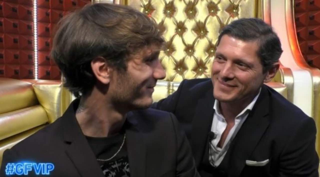 Manuel Bortuzzo-ed-Aldo Montano (Screenshot gfvip)