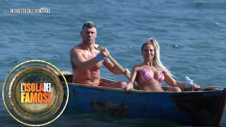Clemente e Laura (Isola dei famosi screenshot)
