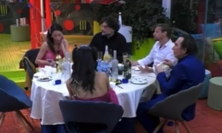 GF Vip cena sabato