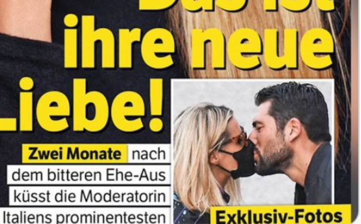Michelle Hunziker e il nuovo flirt (Bunte, rivista tedesca)