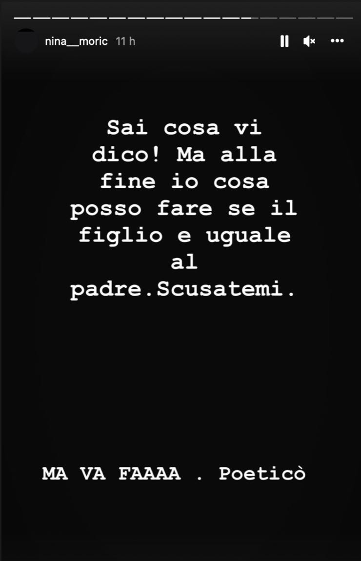 Nina Moric (Instagram stories)