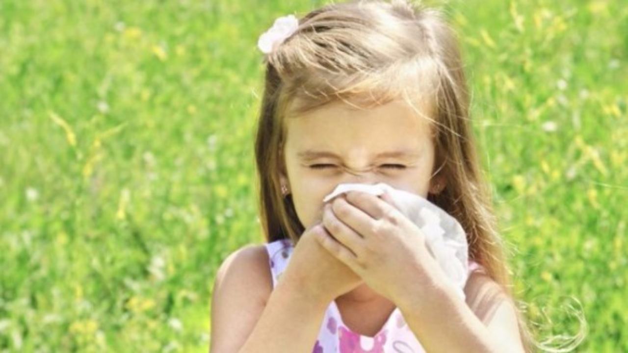 allergie primavera bambini