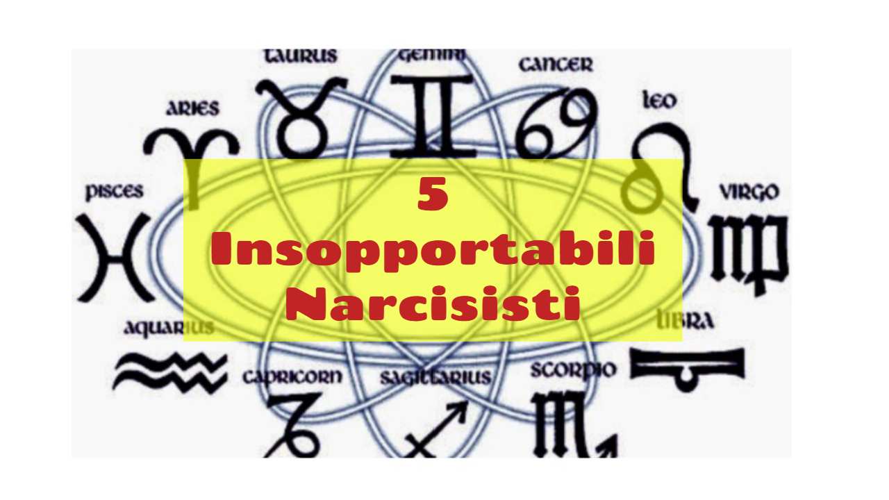 Segni Zodiacali narcisisti: specchio specchio delle mie brame, loro 5 vogliono essere adorati