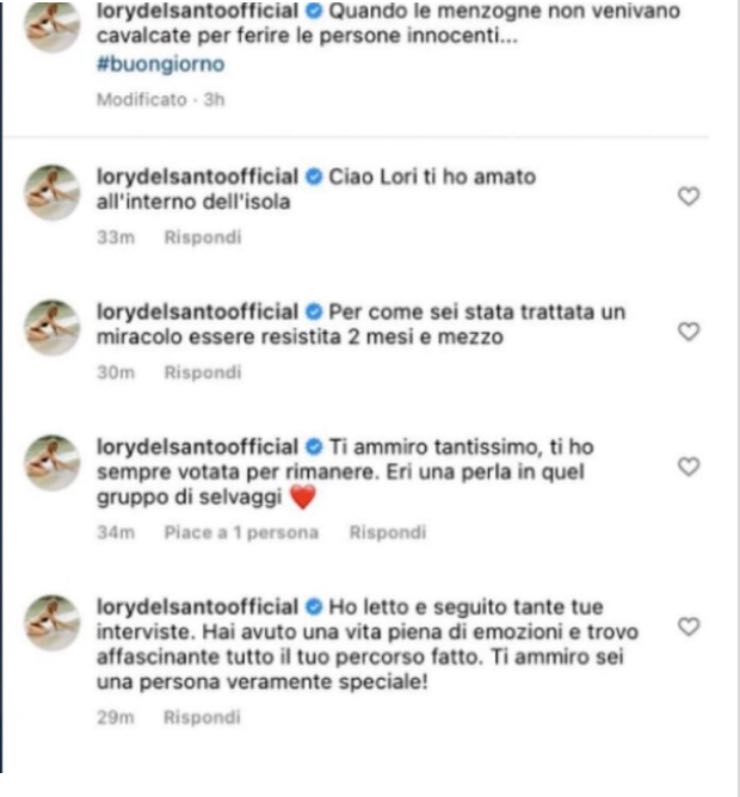 Lory Del Santo (Instagram)