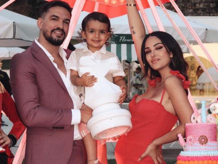 Rosa Perrotta e la famiglia (Instagram)
