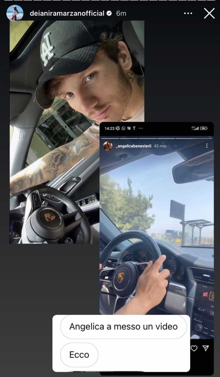 Manuel Bortuzzo (Instagram stories)