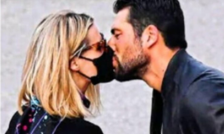 Michelle Hunziker e Giovanni Angiolini (Bunte Magazine)