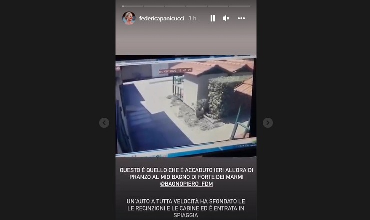 Federica Panicucci su Instagram