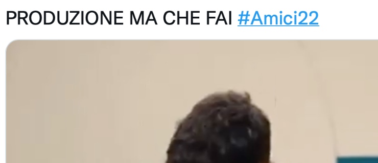 Amici 22 errore puntata