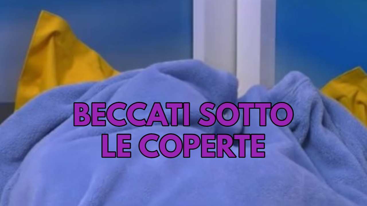 Edoardo Donnamaria sotto le coperte