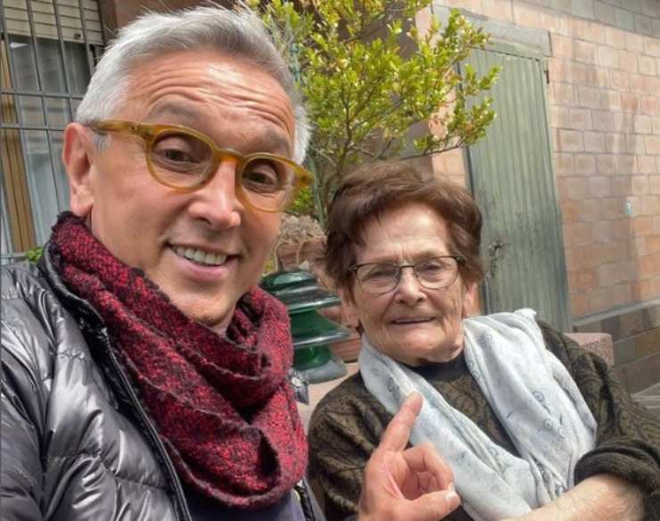 Bruno Barbieri e la mamma