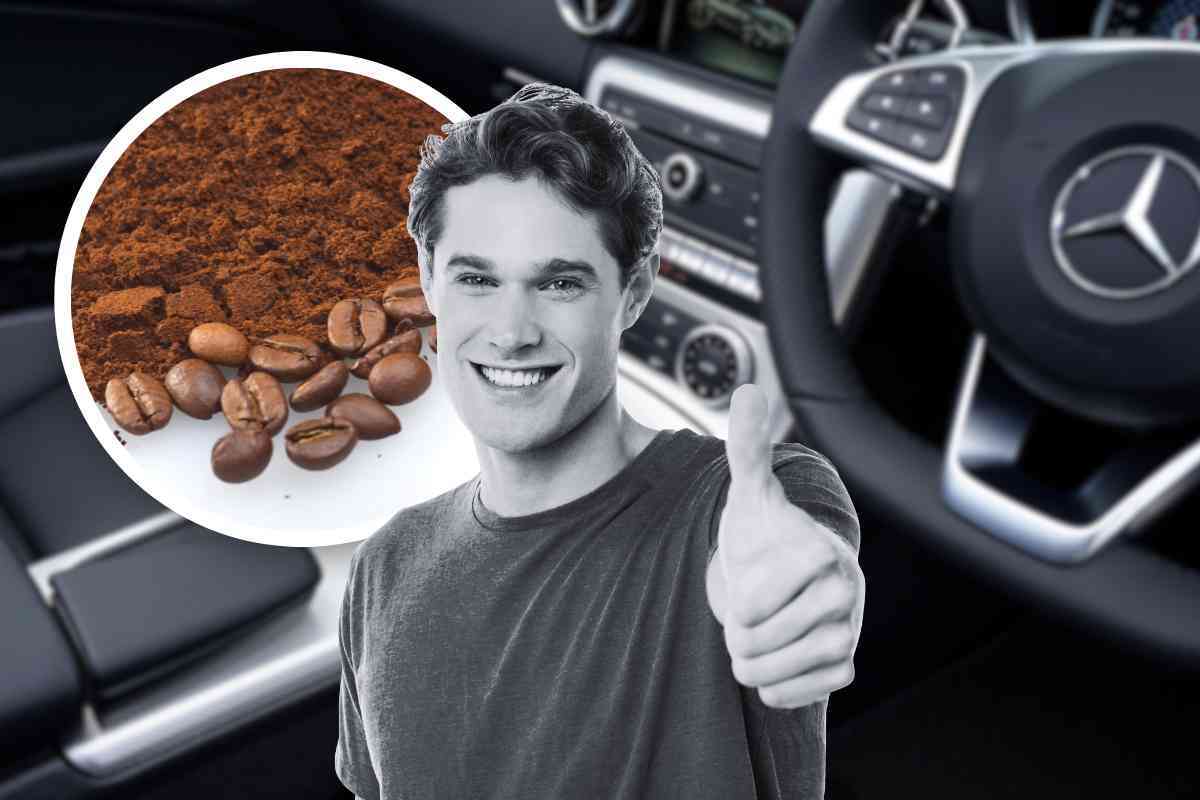 polvere caffè auto