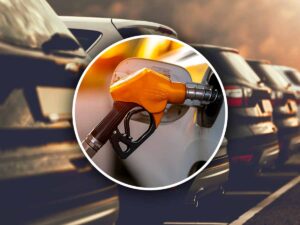 Auto e rifornimento diesel
