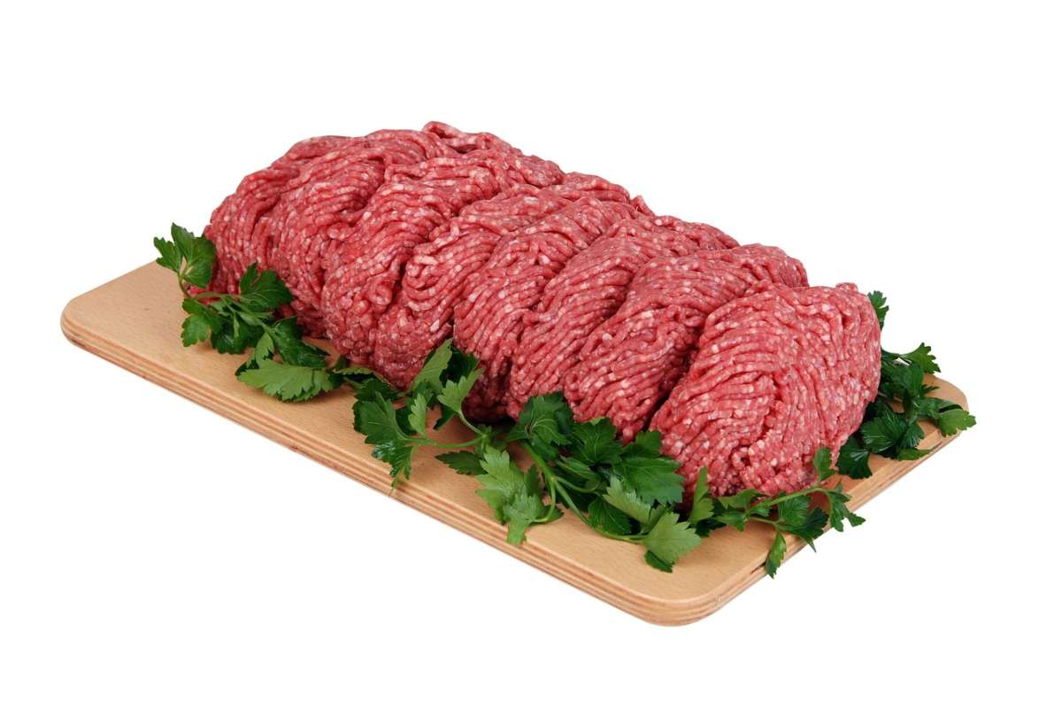 Carne di manzo macinata