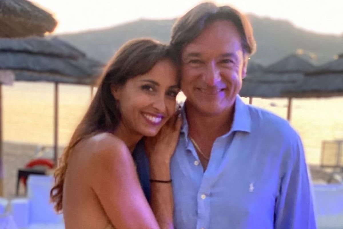Fabio Caressa e Benedetta Parodi