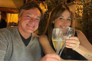 Fabio Caressa e Benedetta Parodi