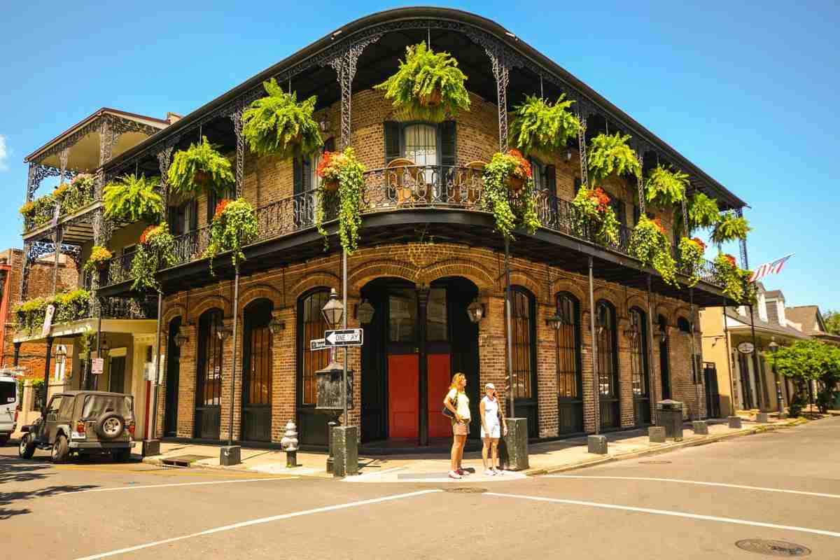 Vista di uno scorcio di New Orleans
