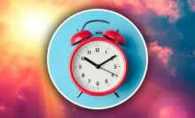 Orologio e clima caldo