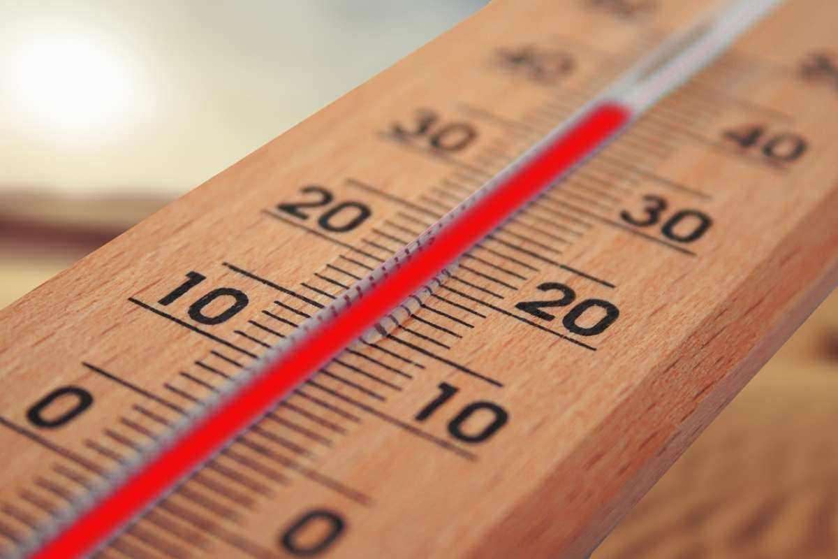 Termometro oltre i 30 gradi