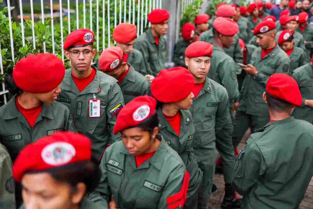 Polizia a Caracas