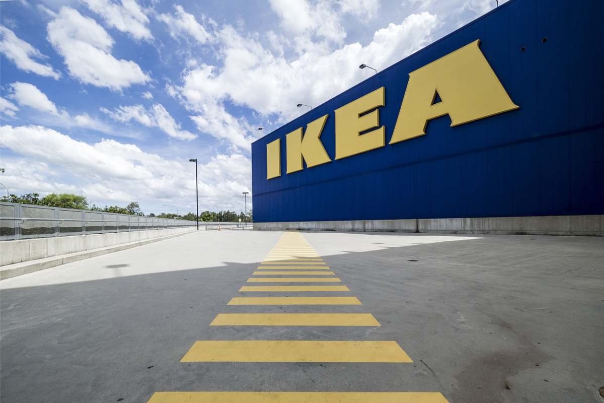 Esterno di un magazzino Ikea
