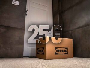 Pacco Ikea e sconto 25 euro