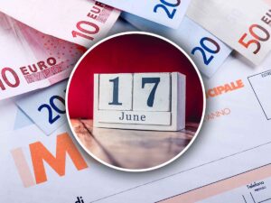 calendario 17 Giugno e soldi