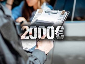 Multa da 2mila euro