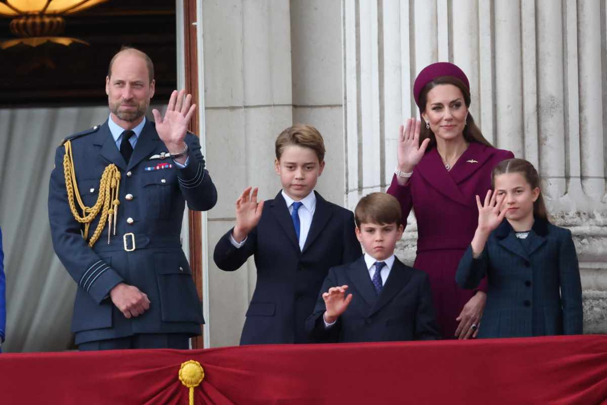 William, Kate e figli