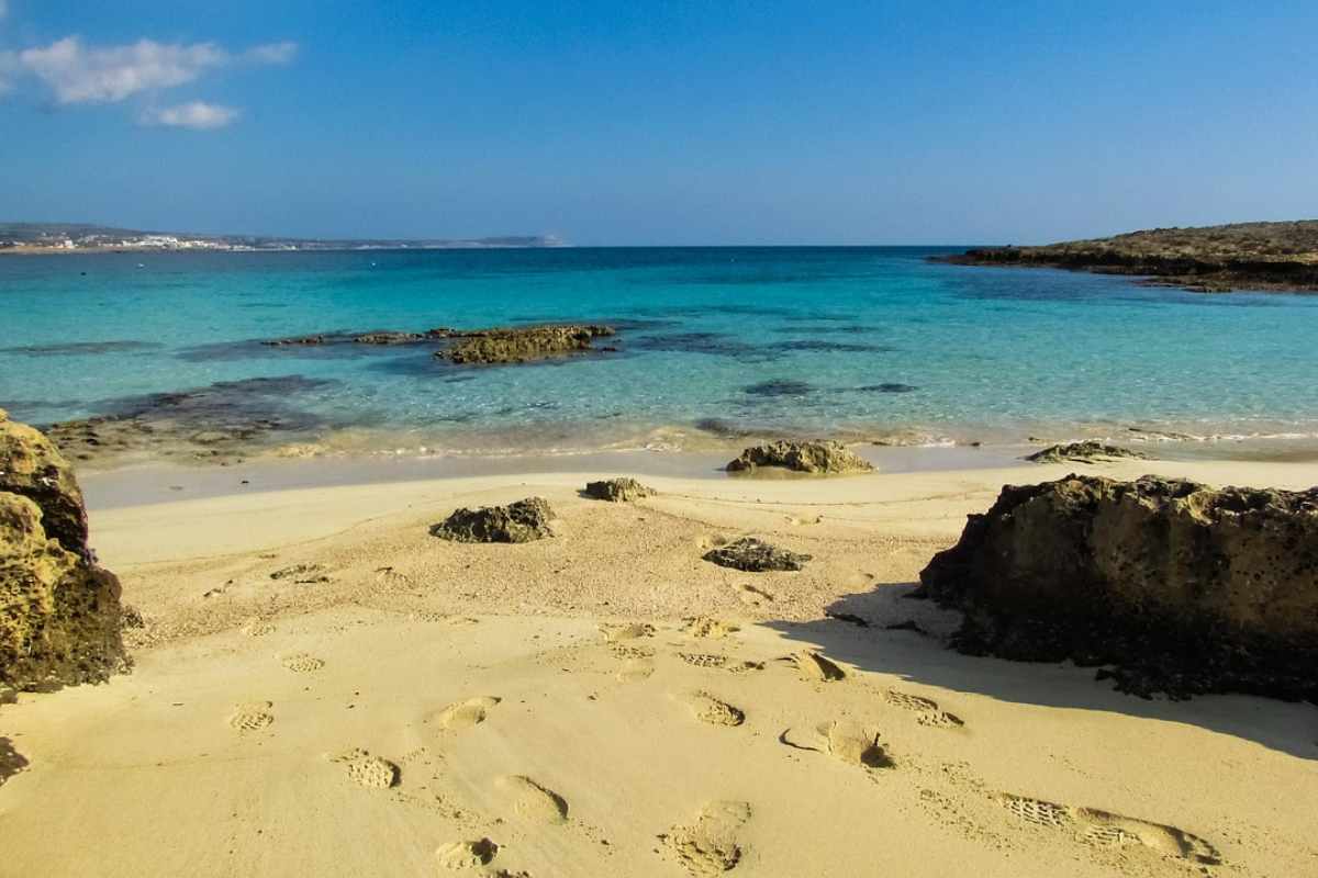 Spiaggia a Cipro