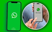 Schermata Whatsapp sul telefono