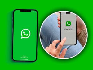 Schermata Whatsapp sul telefono