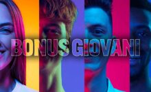 dei giovani e la scritta bonus giovani