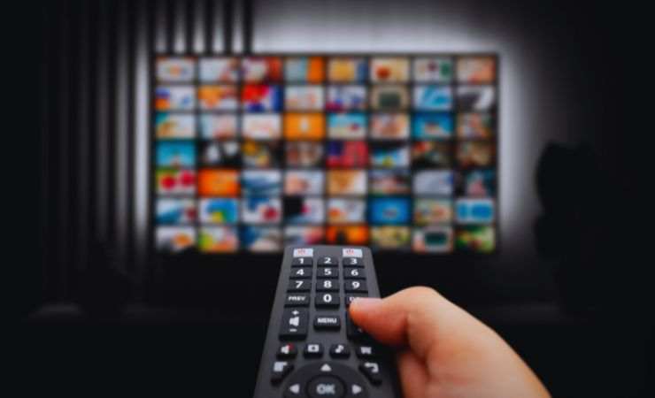 cambia canale e telecomando